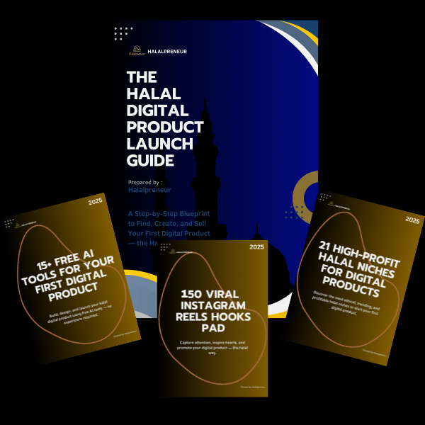 Halalpreneur Digital Product Launch Guide – Deluxe Edition
