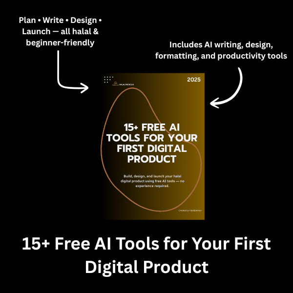 Halal Digital Product Launch Guide - From Struggle to Success Blueprint